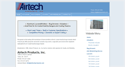 Desktop Screenshot of airtechproducts.com
